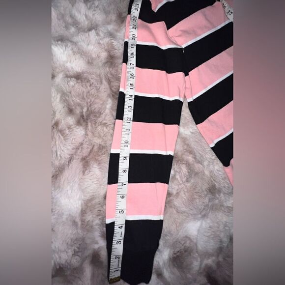 ZARA Patch Striped Polo Pink and Black, Unisex, Men size Small - Picture 11 of 15